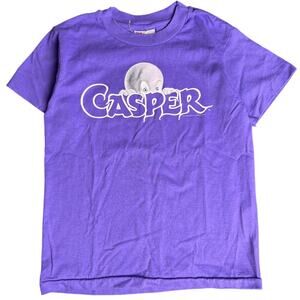 Vintage Casper The Friendly Ghost Purple Shirt Kids Size M10-12